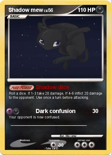 Pokemon Shadow mew
