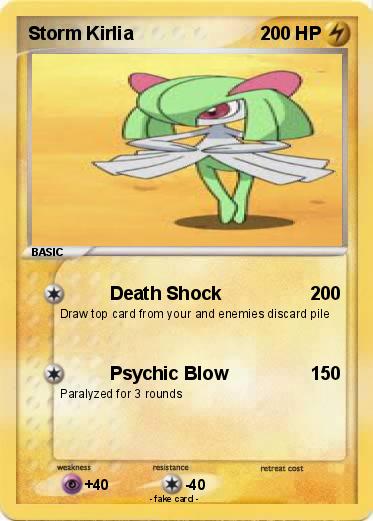 Pokemon Storm Kirlia