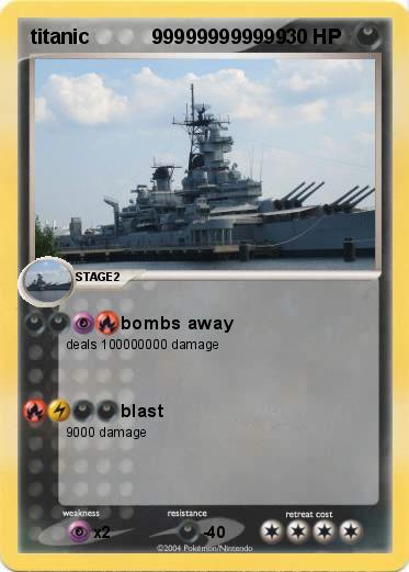Pokemon titanic           999999999999