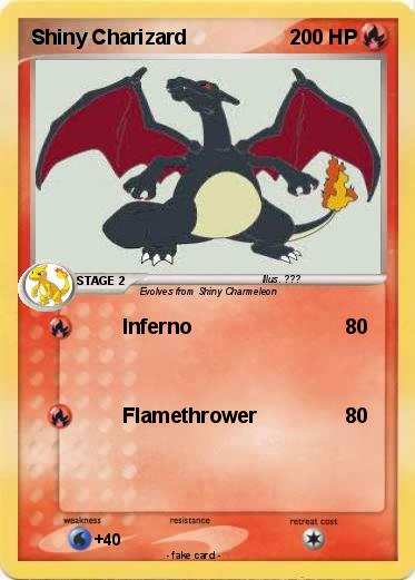Pokemon Shiny Charizard
