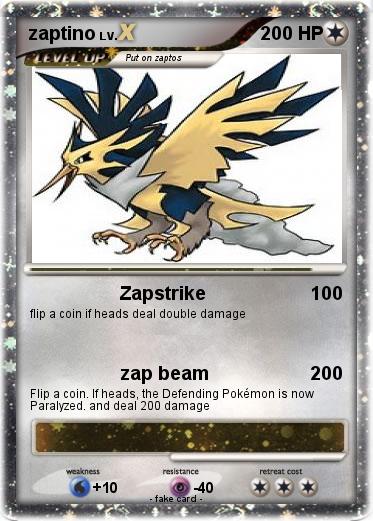 Pokemon zaptino