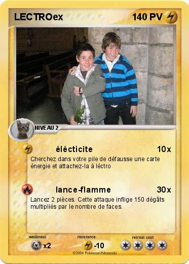 Pokemon LECTROex 