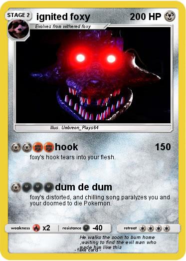 Pokemon ignited foxy
