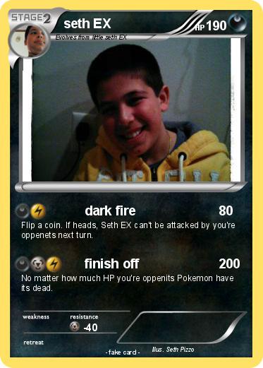 Pokemon seth EX