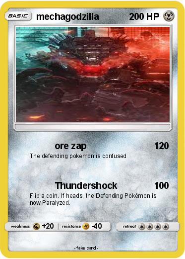 Pokemon mechagodzilla