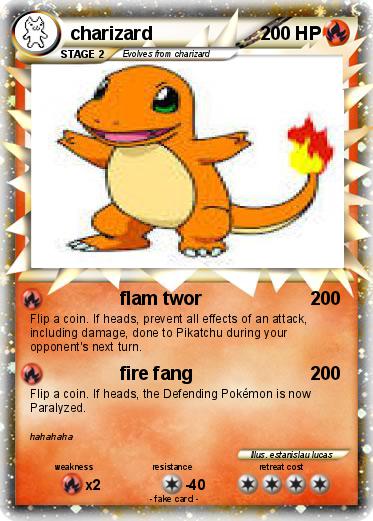Pokemon charizard