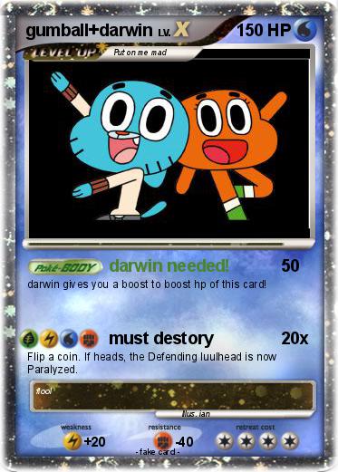 Pokemon gumball+darwin