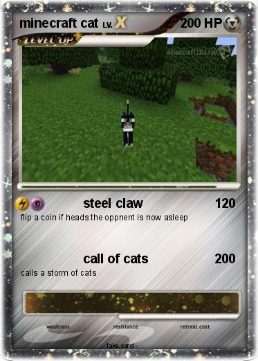 Pokemon minecraft cat