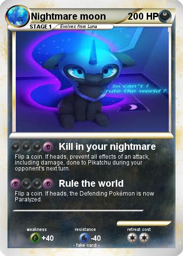 Pokemon Nightmare moon
