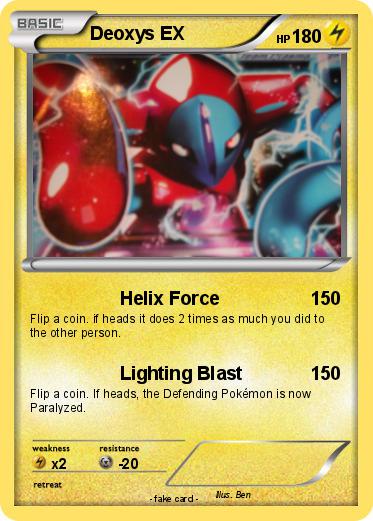 Pokemon Deoxys EX