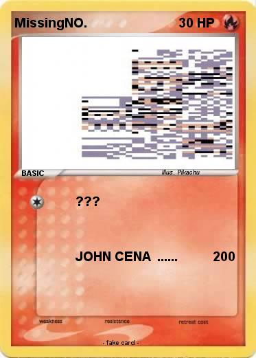 Pokemon MissingNO.