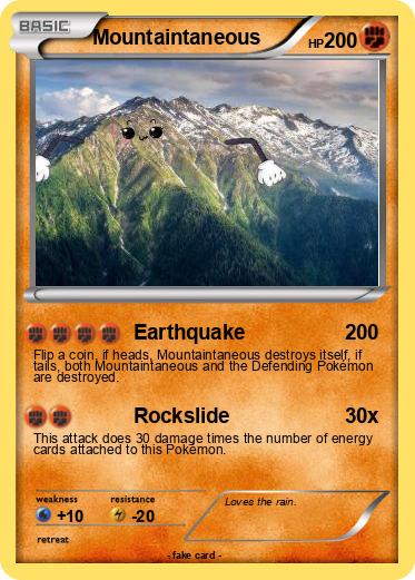 Pokemon Mountaintaneous