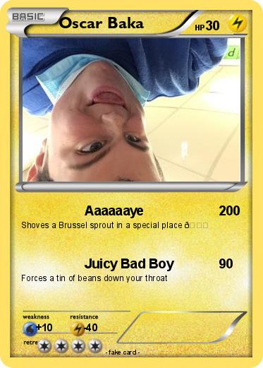 Pokemon Oscar Baka