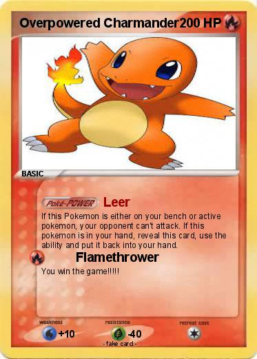 Pokemon Overpowered Charmander