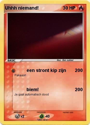 Pokemon Uhhh niemand!