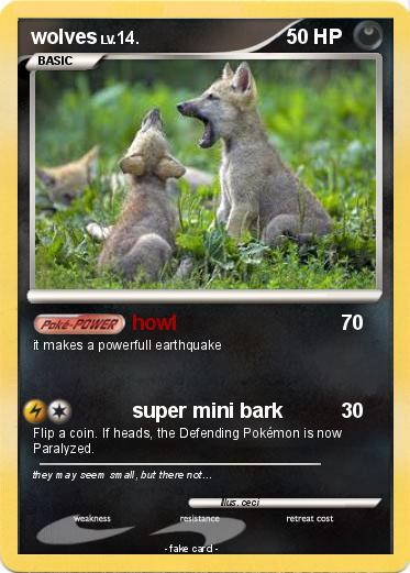 Pokemon wolves