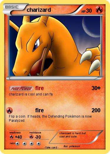 Pokemon charizard