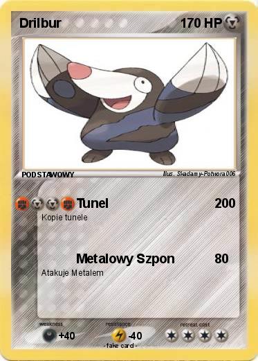 Pokemon Drilbur