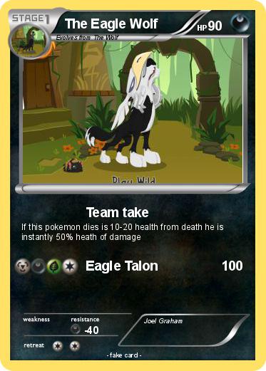 Pokemon The Eagle Wolf