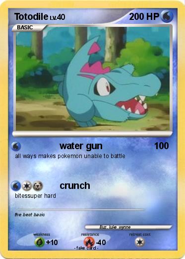 Pokemon Totodile