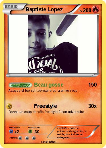 Pokemon Baptiste Lopez
