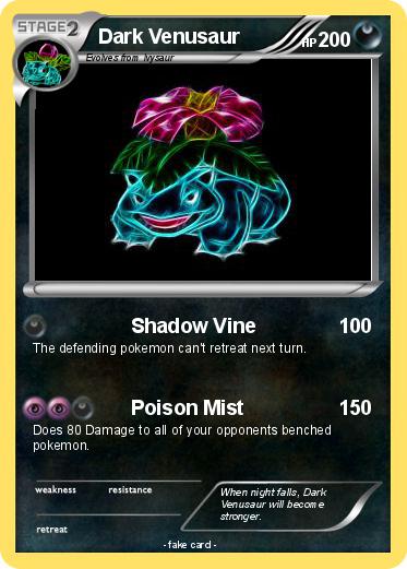 Pokemon Dark Venusaur
