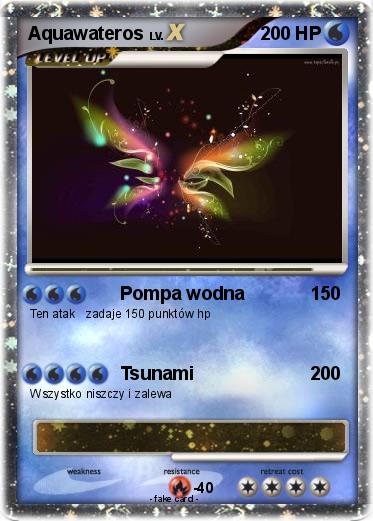 Pokemon Aquawateros