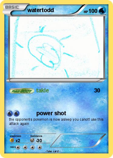 Pokemon watertodd
