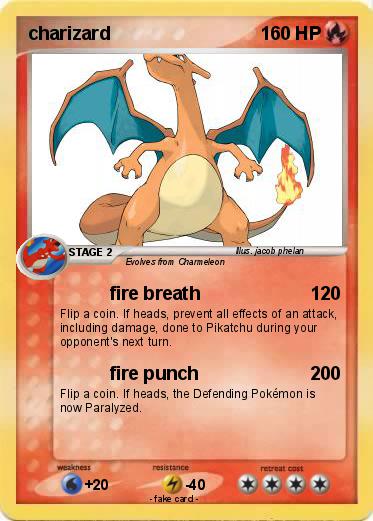 Pokemon charizard