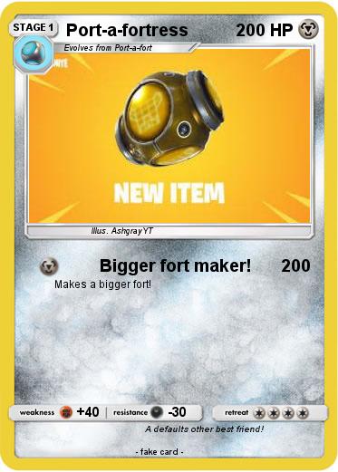 Pokemon Port-a-fortress