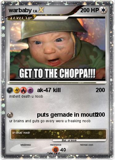 Pokemon warbaby