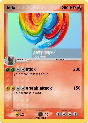 Pokemon lolly