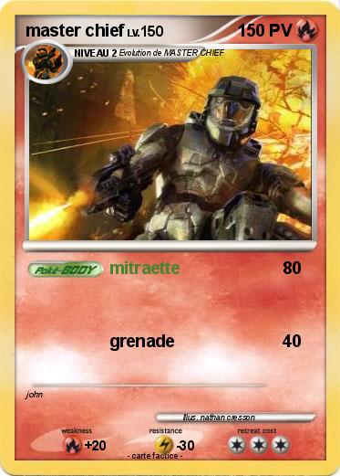 Pokemon master chief
