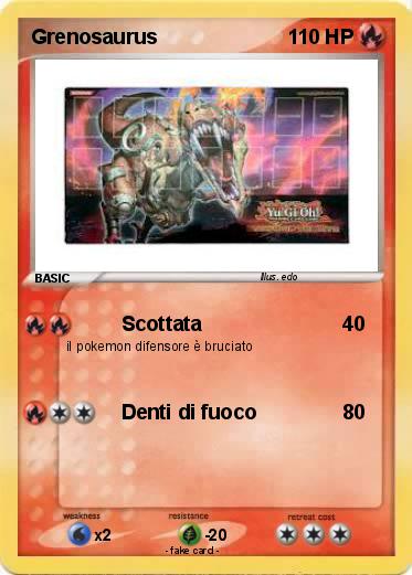 Pokemon Grenosaurus