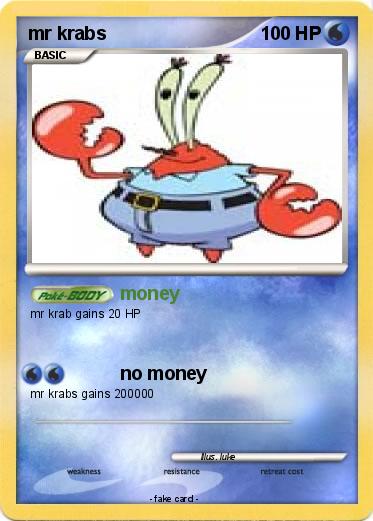 Pokemon mr krabs