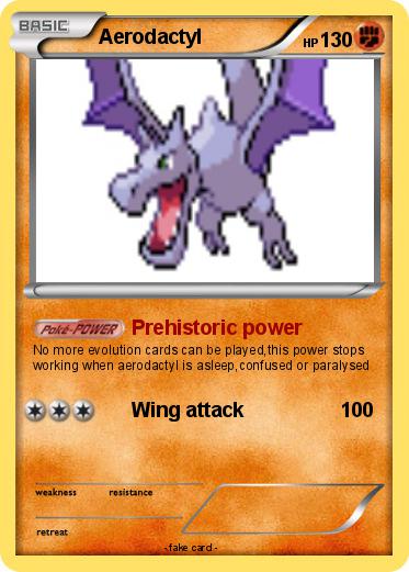 Pokemon Aerodactyl