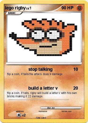 Pokemon lego rigby