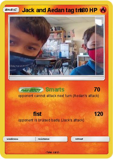 Pokemon Jack and Aedan tag tm