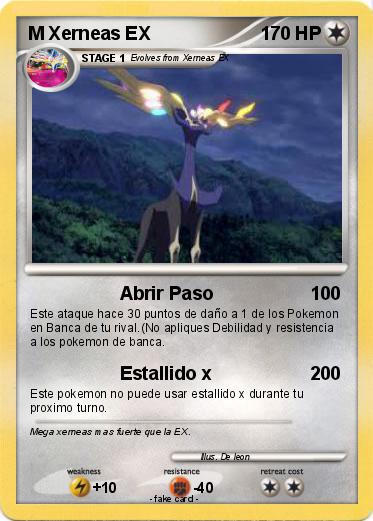 Pokemon M Xerneas EX