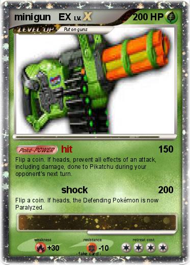 Pokemon minigun   EX