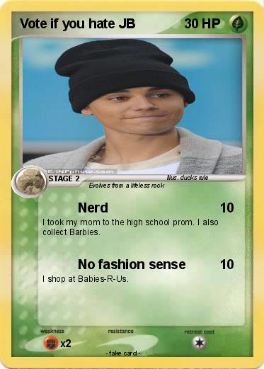 Pokemon Vote if you hate JB
