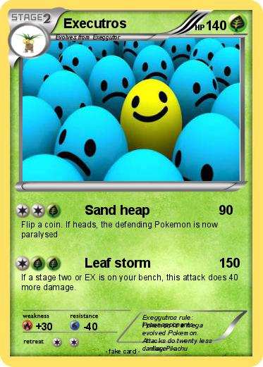Pokemon Executros