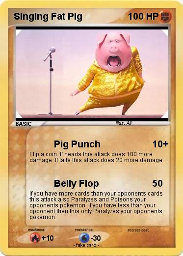 Pokemon Singing Fat Pig