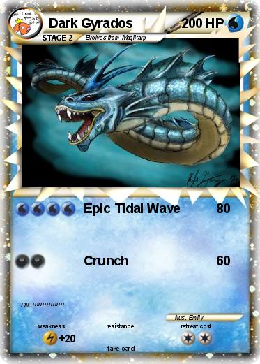 Pokemon Dark Gyrados