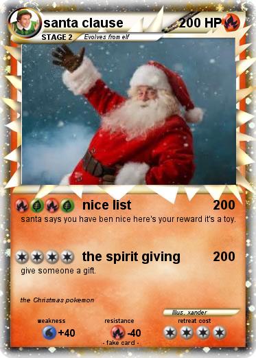 Pokemon santa clause