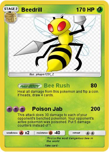 Pokemon Beedrill