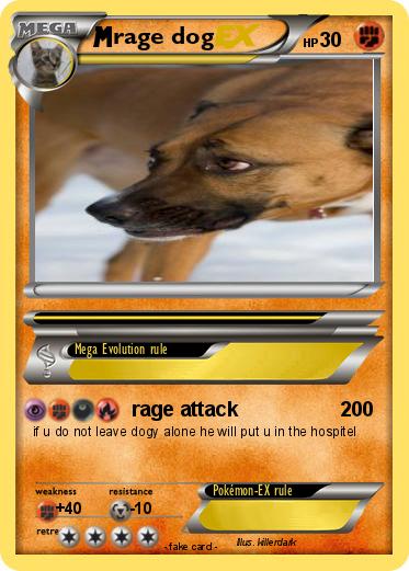 Pokemon rage dog