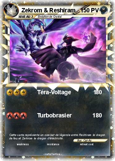 Pokemon Zekrom & Reshiram