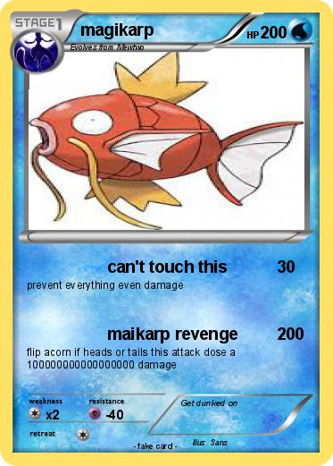 Pokemon magikarp