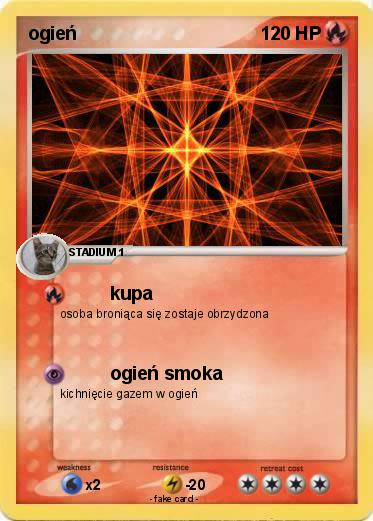 Pokemon ogień